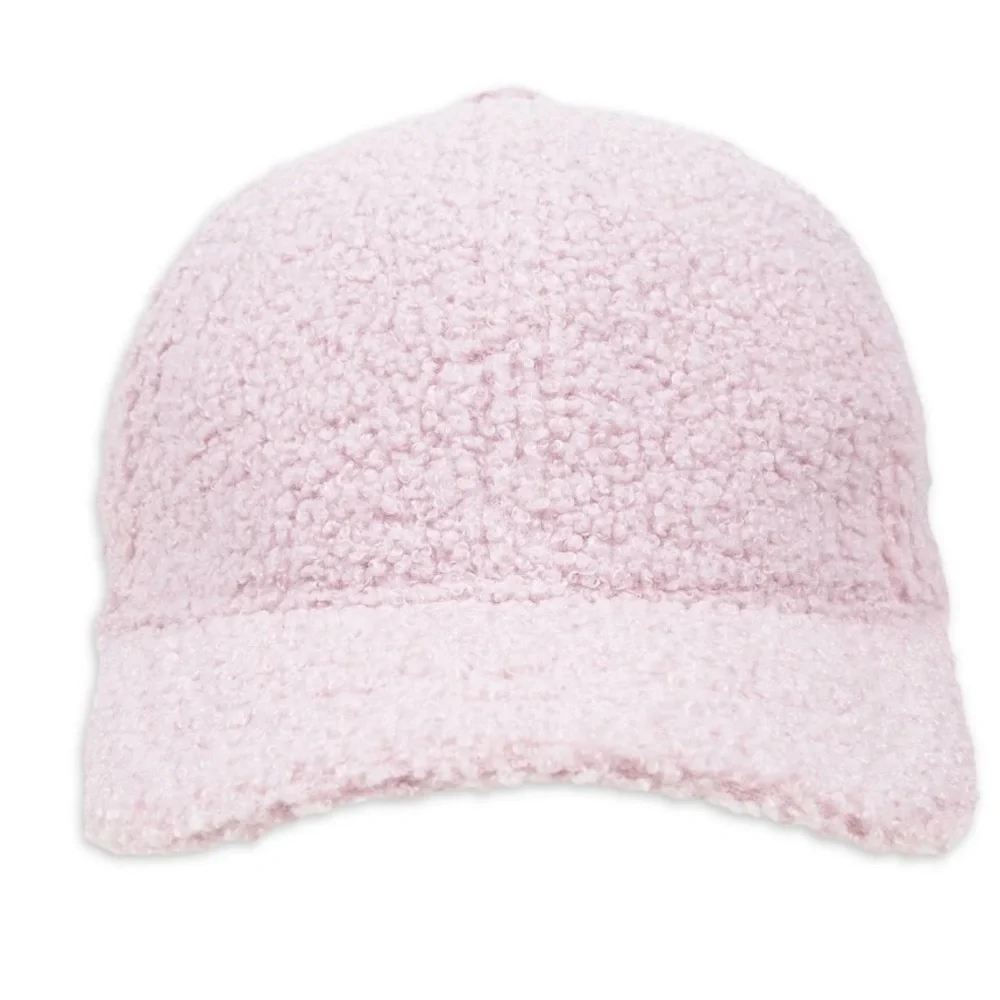 🔴 3/$12 Wonder Nation Girl’s Mauve Sherpa‎ Cap! NWT!